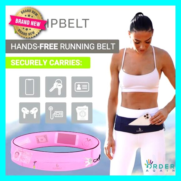 Zipper Running Belt Waist Pack Fitness Travel Fanny Pack Unisex Sporty main image 5